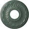 Ekena Millwork Blackthorn Ceiling Medallion (Fits Canopies up to 4 7/8"), 11 3/4"OD x 3 5/8"ID x 1"P, Cloud Burst CM11BLCBF - alternate 1